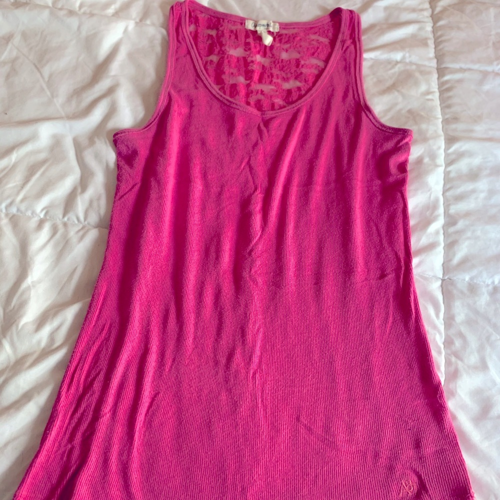 Aeropostale lace-back tank top, size XL